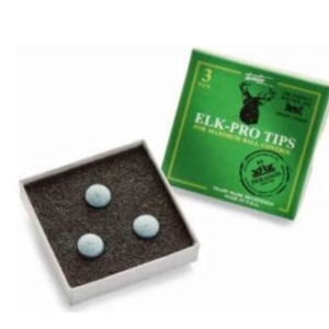 Elk Pro cue tips box of three with packaging