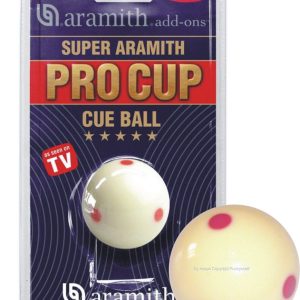 Aramith Super Pro Cup spotted snooker cue ball 2 1/16 inch