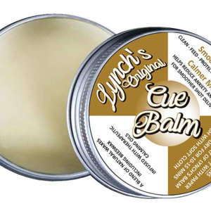 Lynch's Original Cue Balm tin